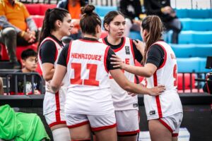 La selección femenina U23 de Chile en el Mundial de básquetbol 3x3