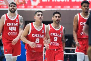 La selección chilena de básquetbol en el Clasificatorio a la AmeriCup 2025.