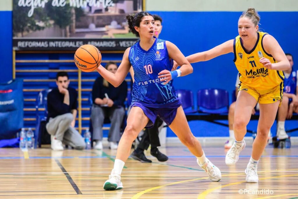 Sendy Basaez jugando por el NBF Castelló en la LF Challenge de España